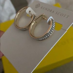 NWT jack gold hoop kendra Scott